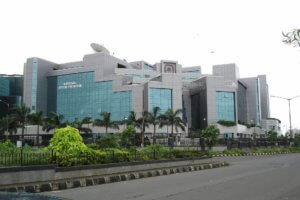 Das Gebäude der National Stock Exchange of India