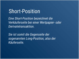 Short-Position - Definition